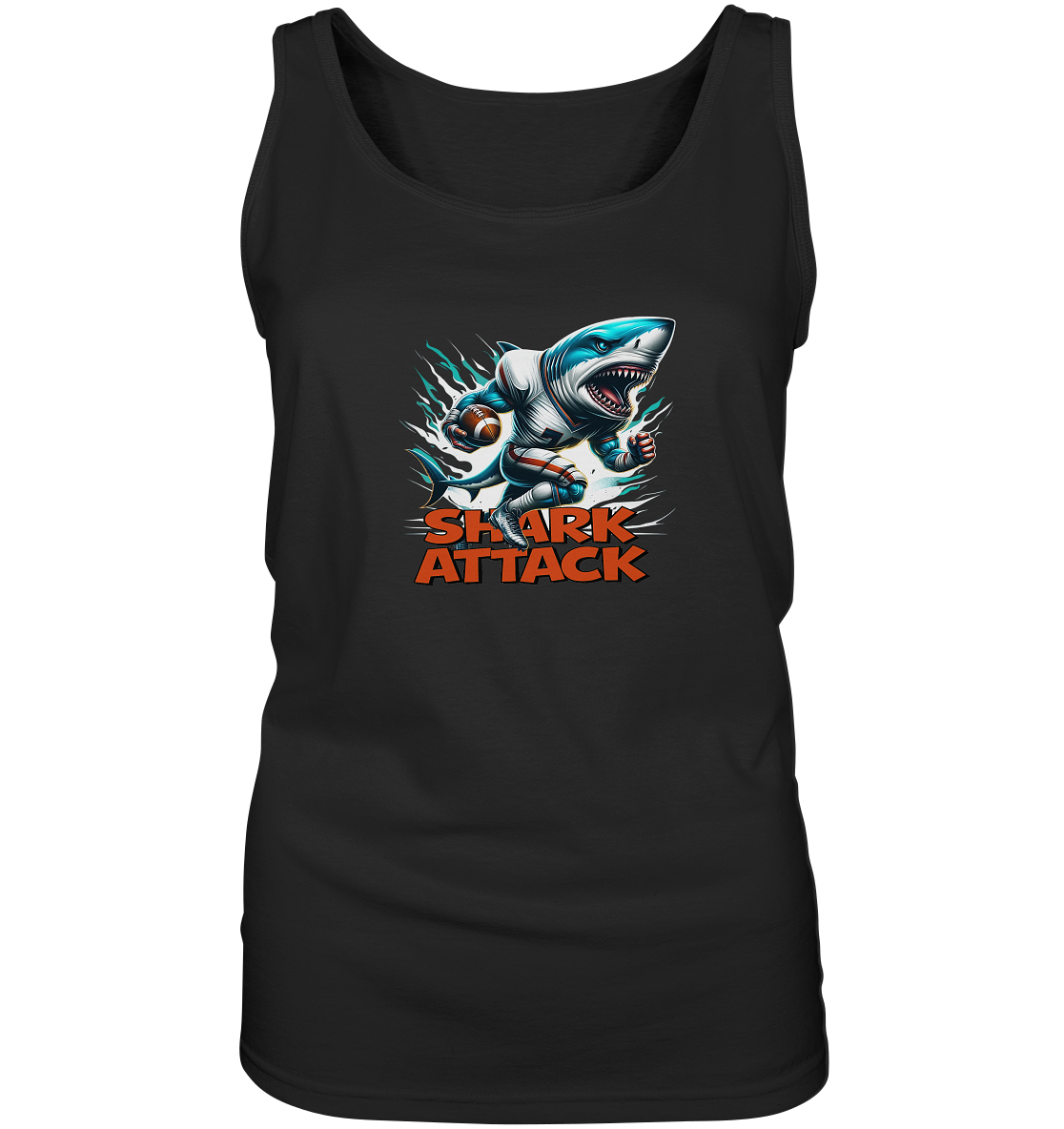 Shark Attack - Ladies Tank-Top