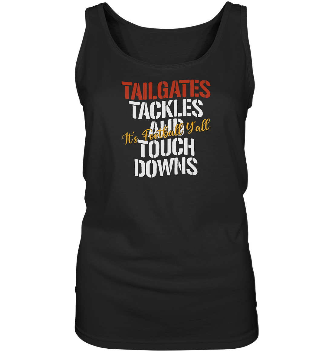 Tailgate Tackles - Ladies Tank-Top