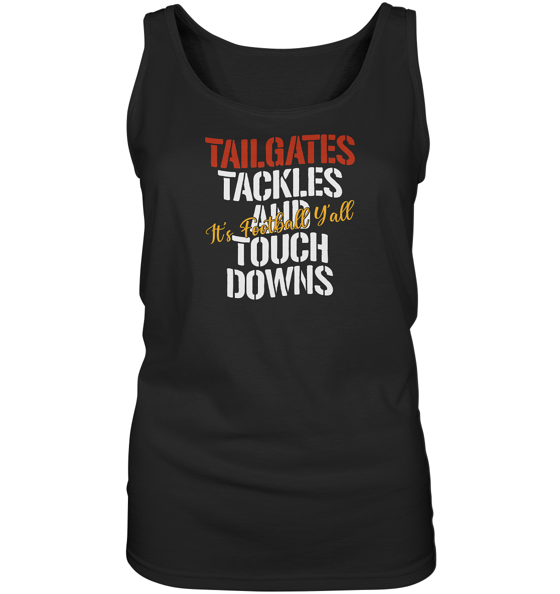 Tailgate Tackles - Ladies Tank-Top
