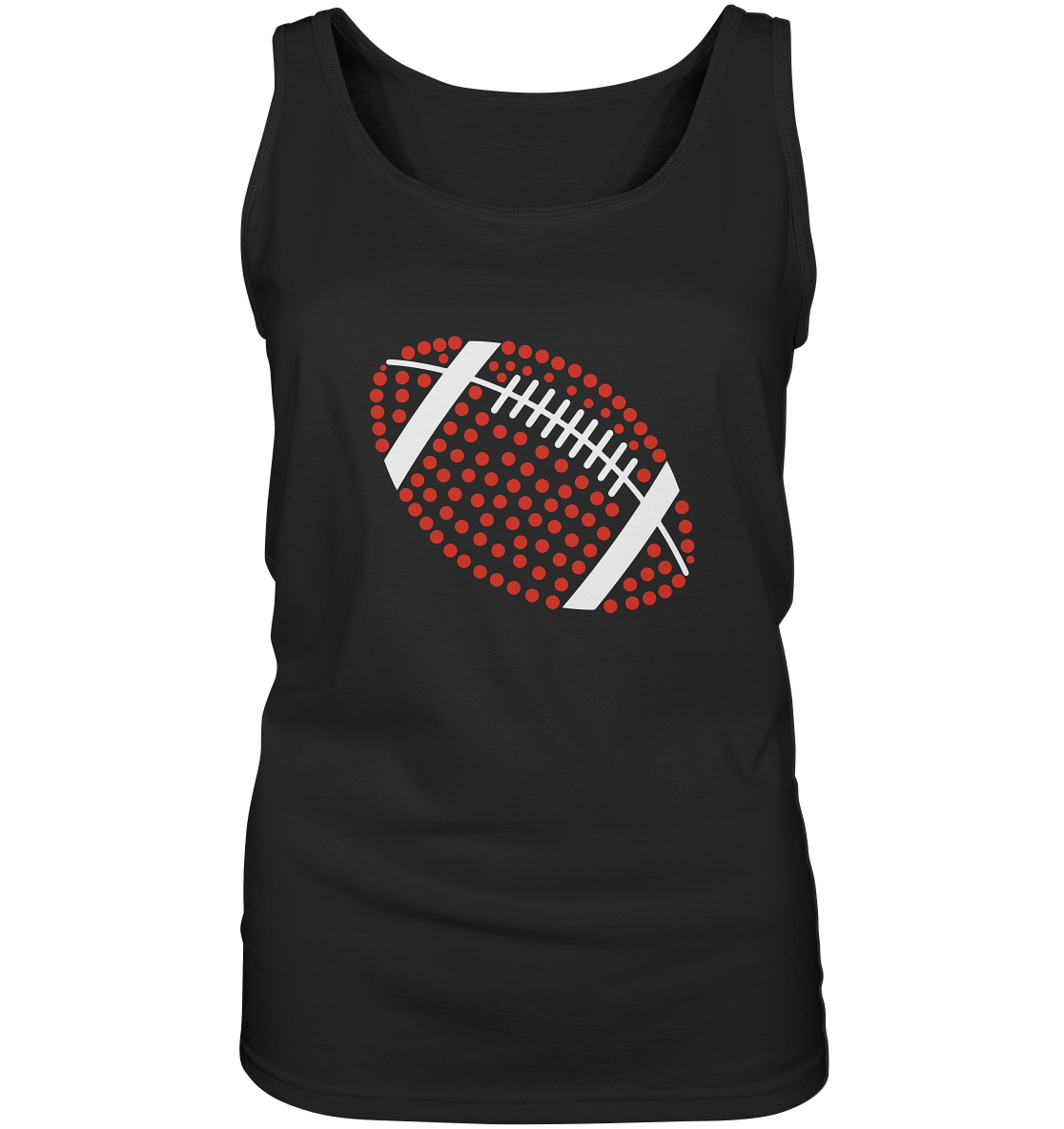Football Dots - Ladies Tank-Top