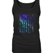 USA Football Flag  - Ladies Tank-Top
