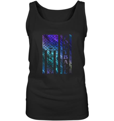 USA Football Flag  - Ladies Tank-Top
