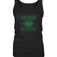 Lineman Heroes Green - Ladies Tank-Top