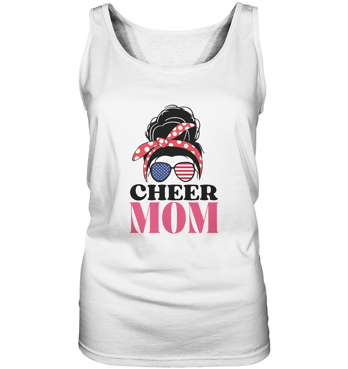 Cheer Mom Sunglases - Ladies Tank-Top