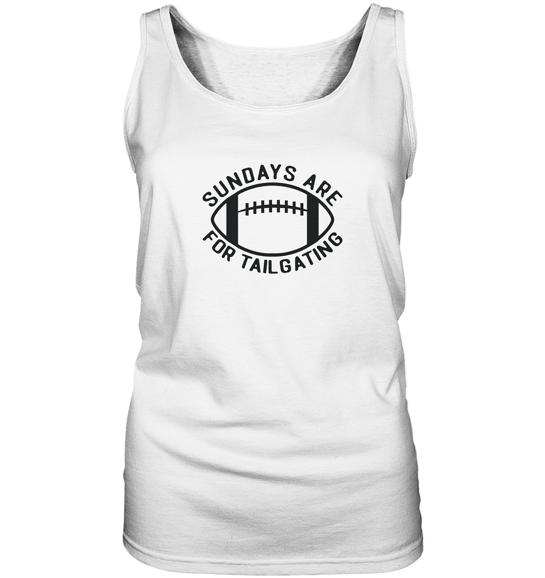 Sundays are for Tailgating II - Ladies Tank Top