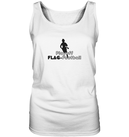 Playoff Flag Football  Women black  - Ladies Tank-Top