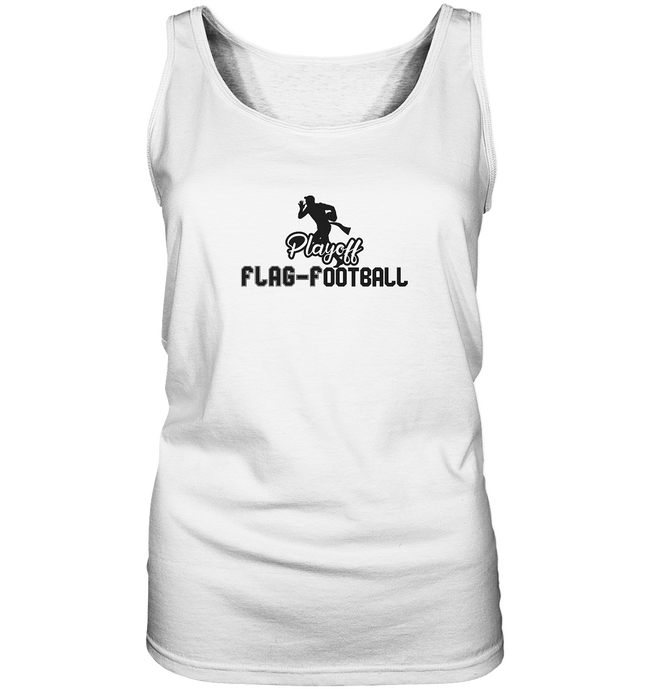 Playoff Flag Football  Men black - Ladies Tank-Top