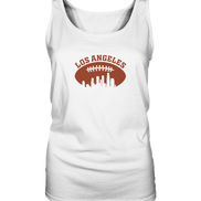 Los Angeles Football Silhouette - Ladies Tank-Top