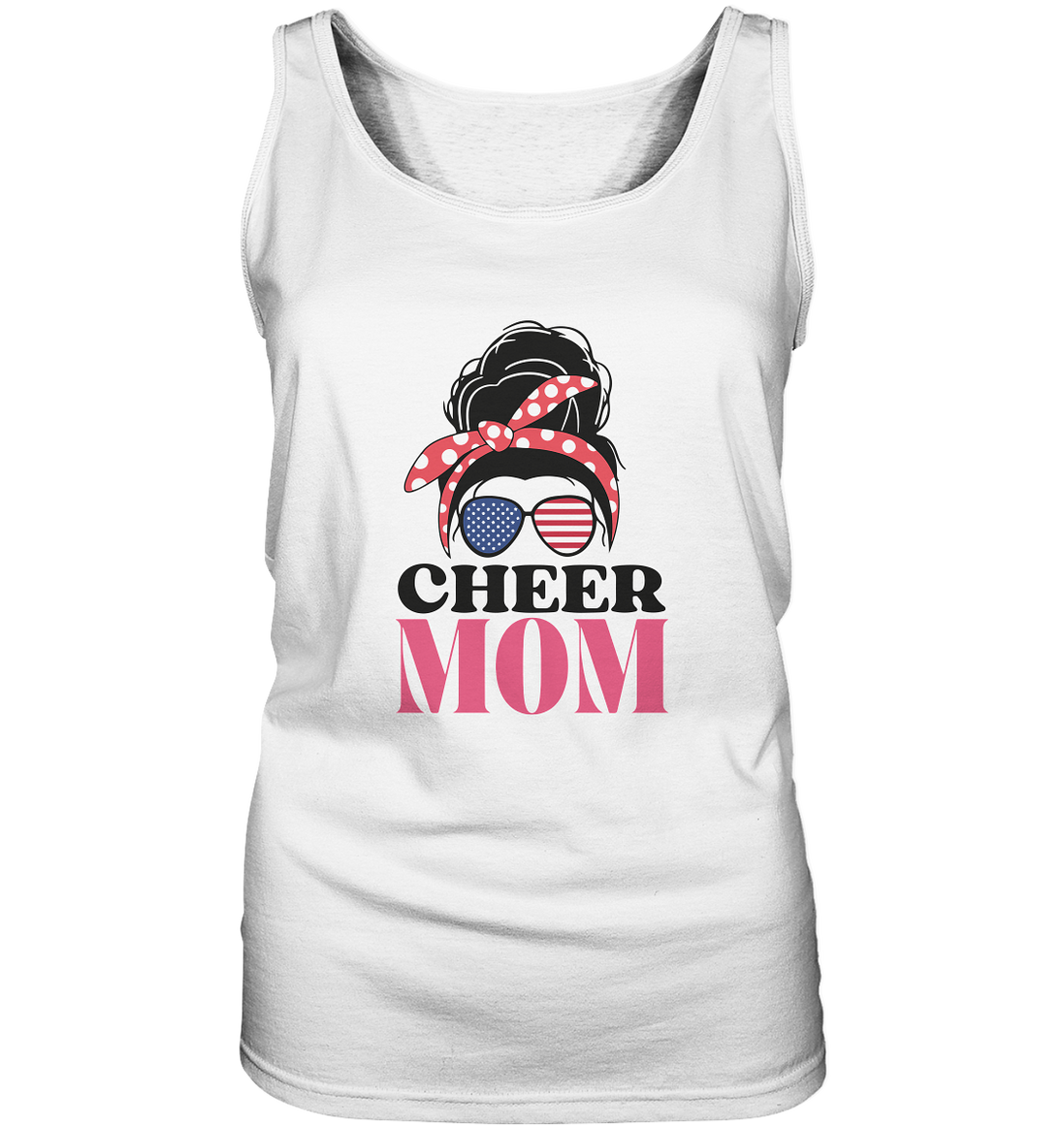 Cheer Mom Sunglases - Ladies Tank-Top