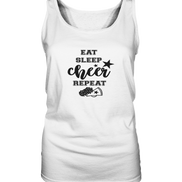 Eat Sleep Cheer Repeat - Ladies Tank-Top