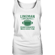 Lineman Heroes Green - Ladies Tank-Top