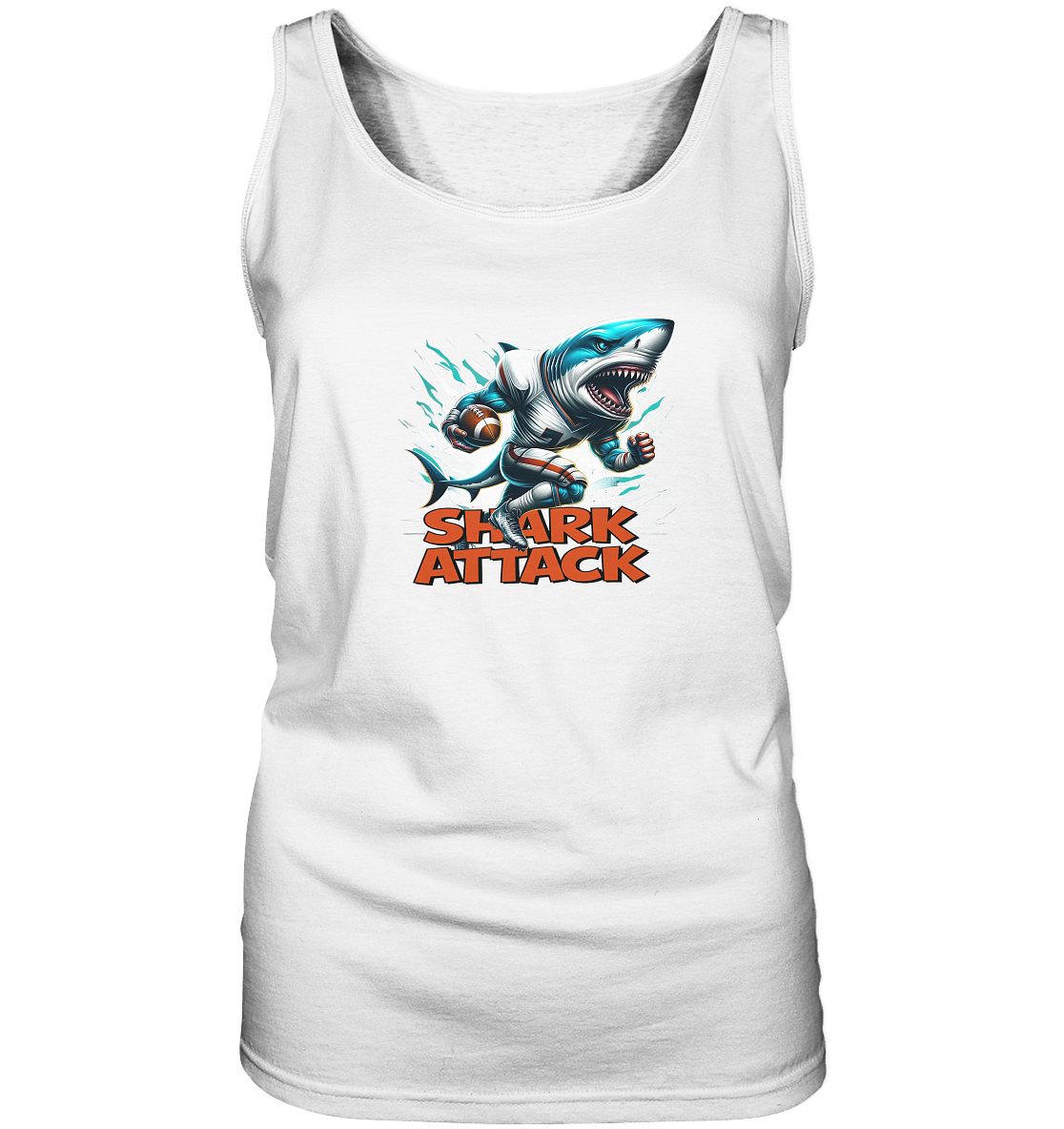 Shark Attack - Ladies Tank-Top