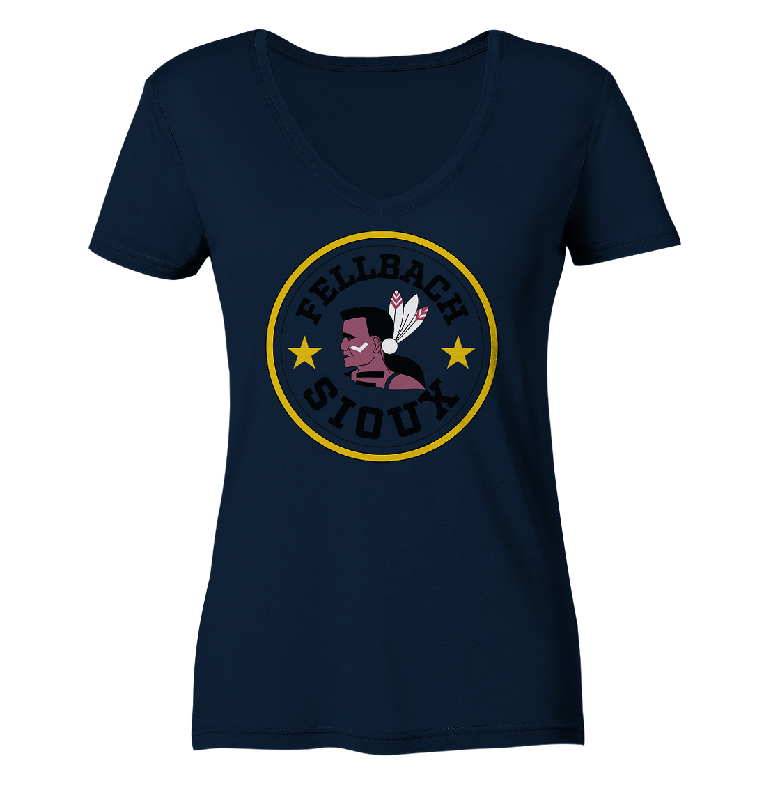 Fellbach Sioux Ladies V-Neck Shirt