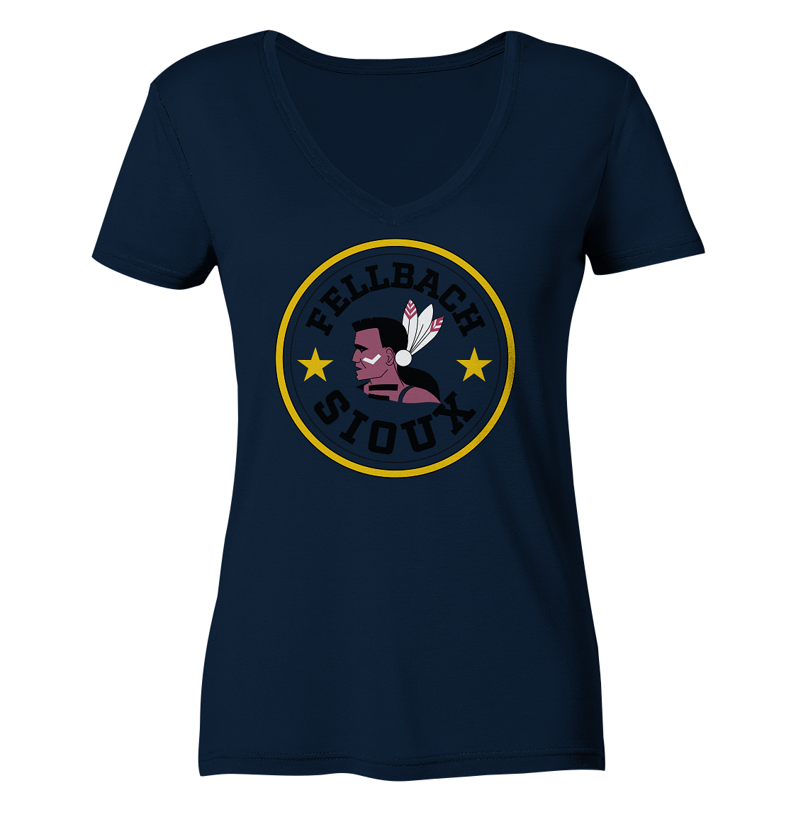 Fellbach Sioux Ladies V-Neck Shirt