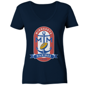 Minnesota Marines - Ladies V-Neck Shirt