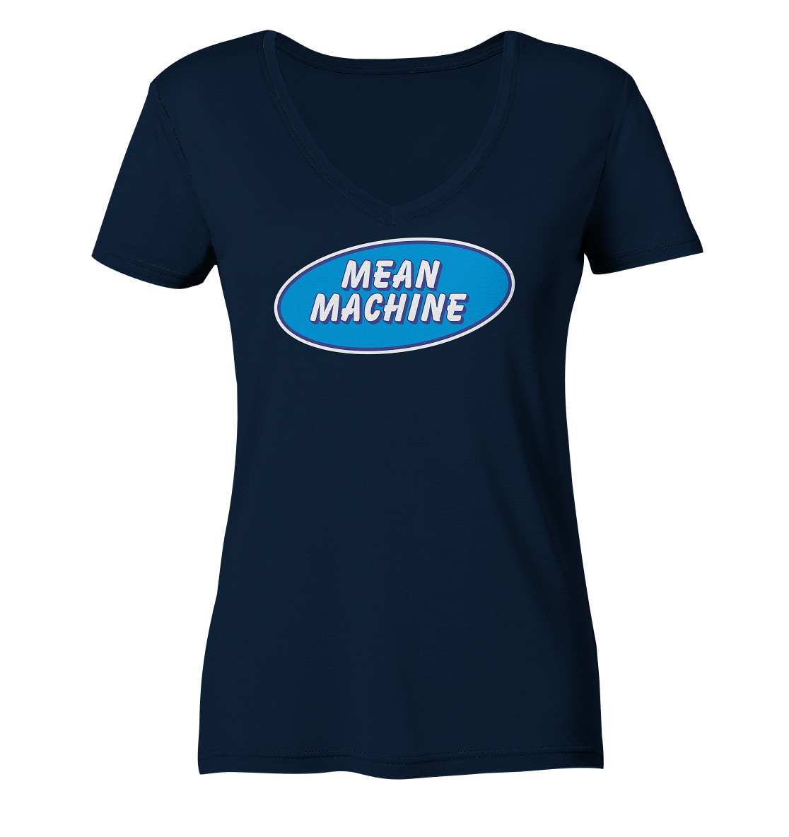 Mean Machine Ladies V-Neck Shirt