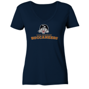 Los Angeles Buccaneers 2 - Ladies V-Neck Shirt