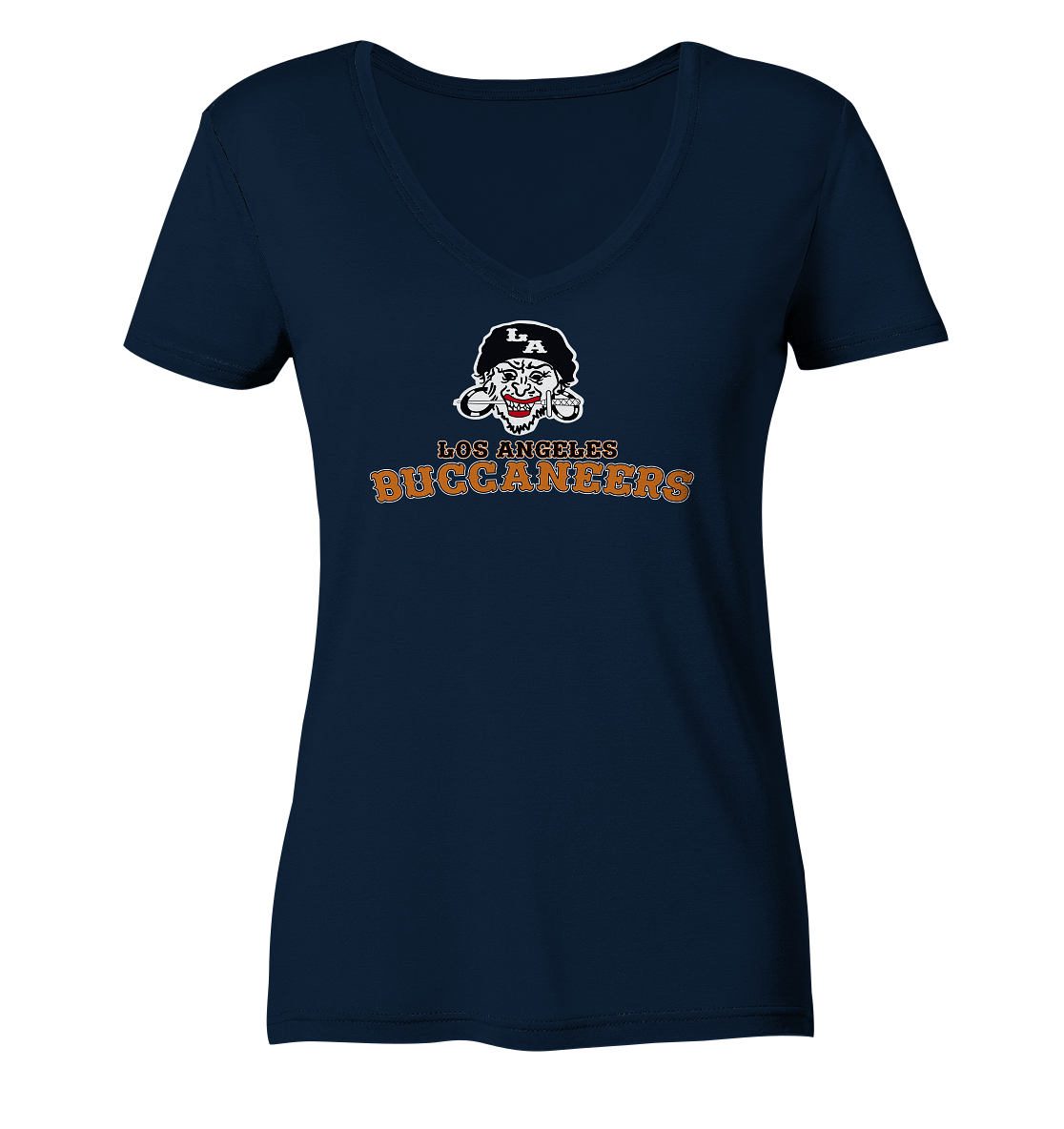 Los Angeles Buccaneers 2 - Ladies V-Neck Shirt