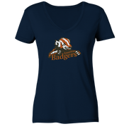 Milwaukee Badgers - Ladies V-Neck Shirt