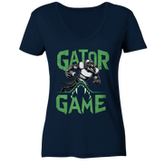 Gator Game - Ladies V-Neck Shirt