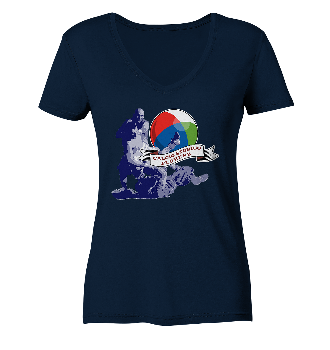 Calcio Storico - Ladies V-Neck Shirt