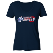 Frankfurt Löwen 2 - Ladies V-Neck Shirt