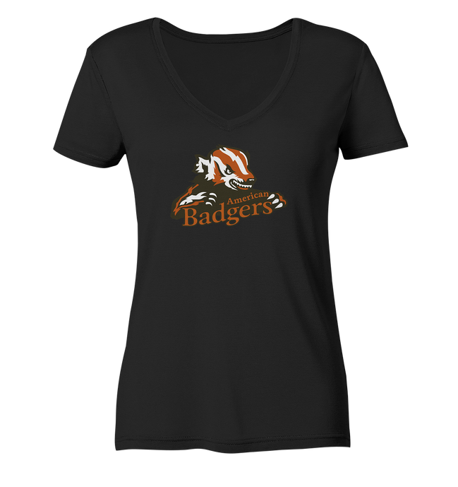 Milwaukee Badgers - Ladies V-Neck Shirt
