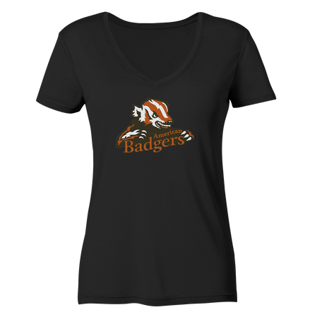Milwaukee Badgers - Ladies V-Neck Shirt