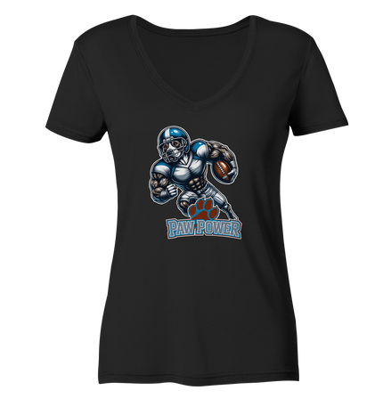 Paw Power - Ladies V-Neck Shirt