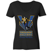 Gridiron Victory - Ladies V-Neck Shirt