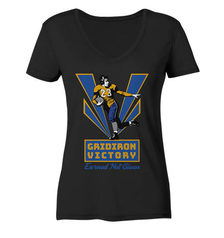 Gridiron Victory - Ladies V-Neck Shirt