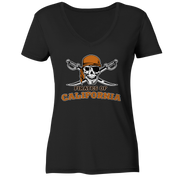 Pirates of California - Ladies V-Neck Shirt