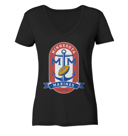 Minnesota Marines - Ladies V-Neck Shirt