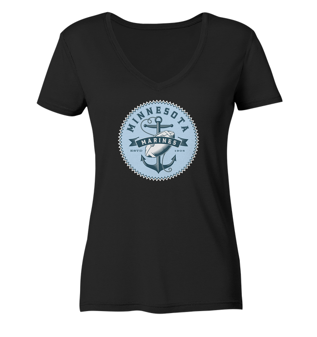 Minnesota Marines II - Ladies V-Neck Shirt