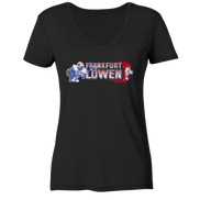 Frankfurt Löwen 2 - Ladies V-Neck Shirt
