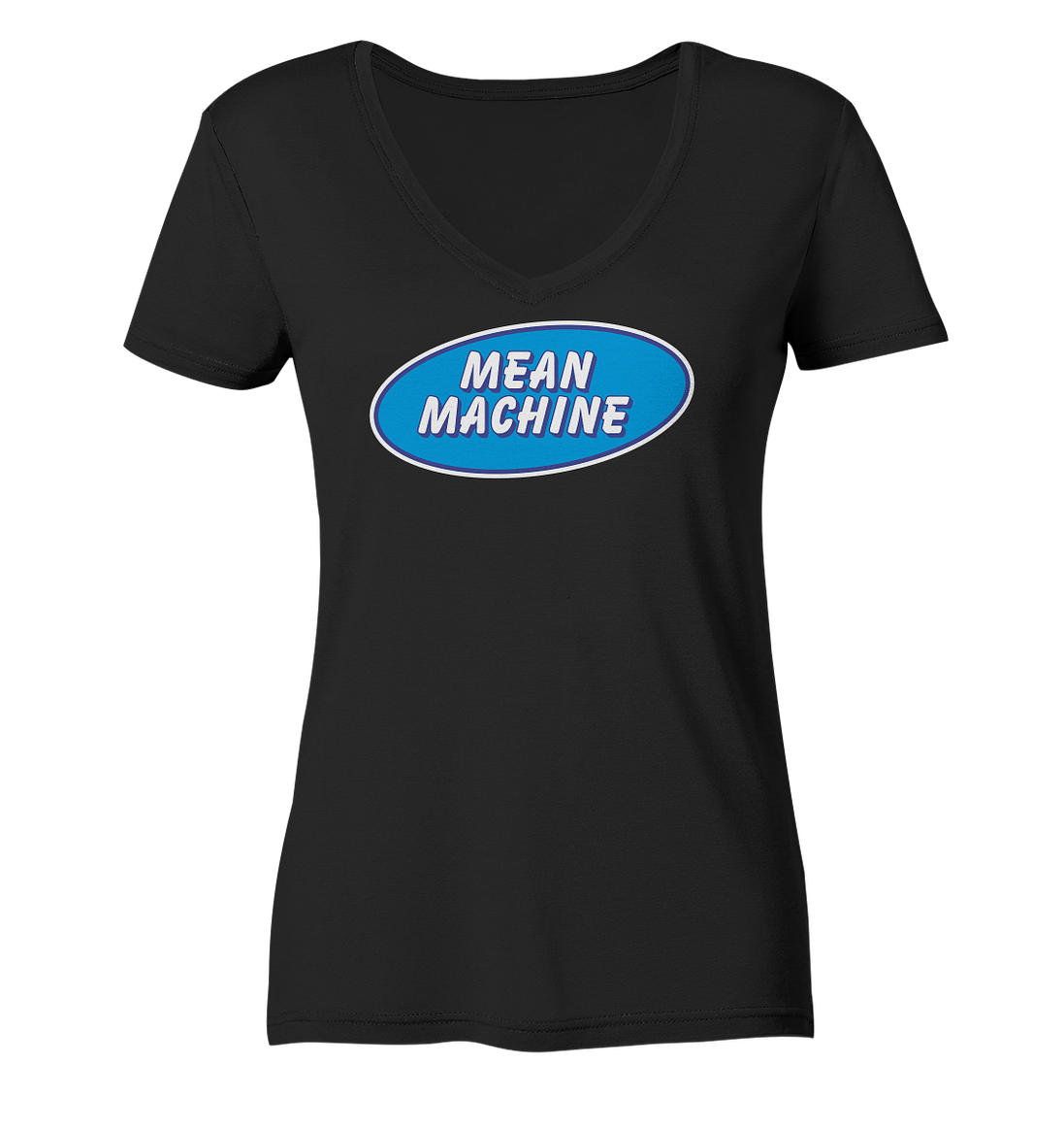 Mean Machine Ladies V-Neck Shirt
