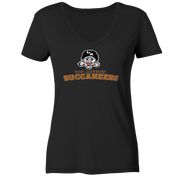 Los Angeles Buccaneers 2 - Ladies V-Neck Shirt