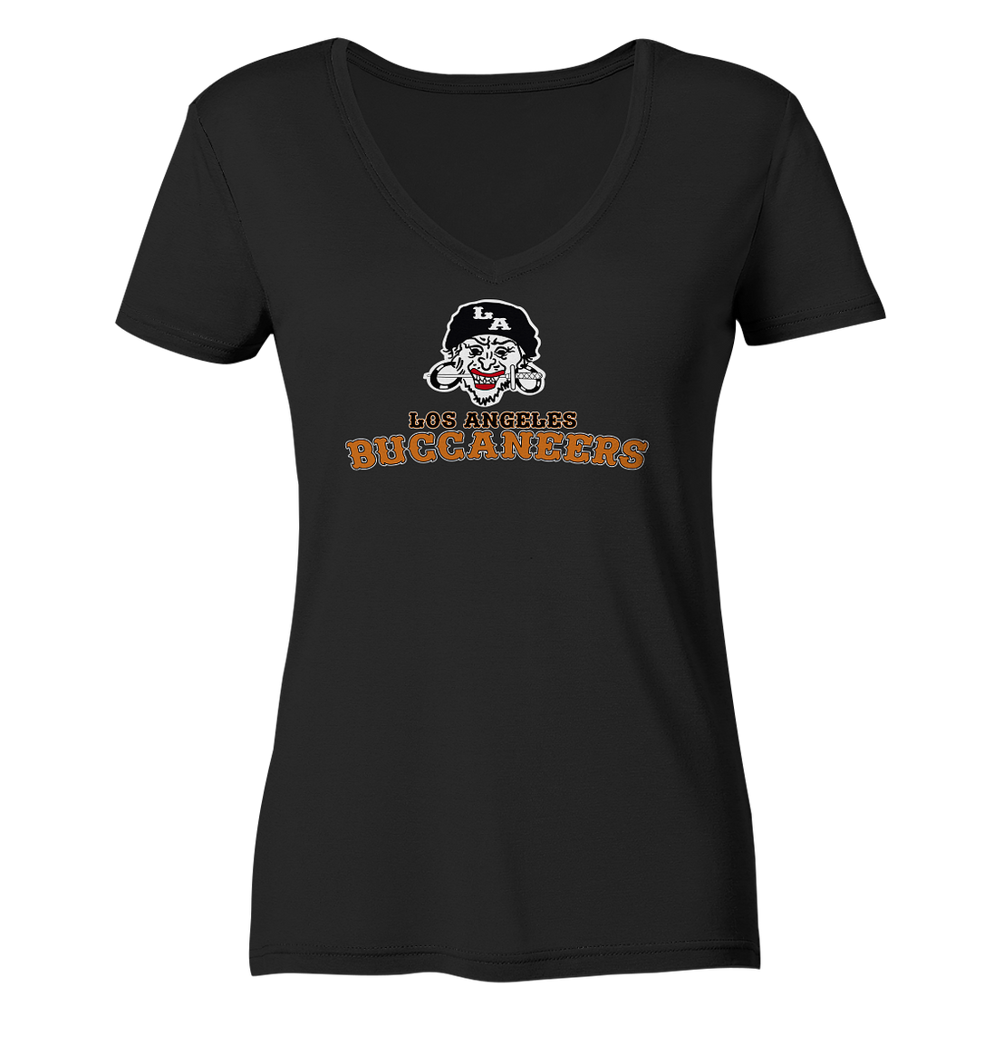 Los Angeles Buccaneers 2 - Ladies V-Neck Shirt