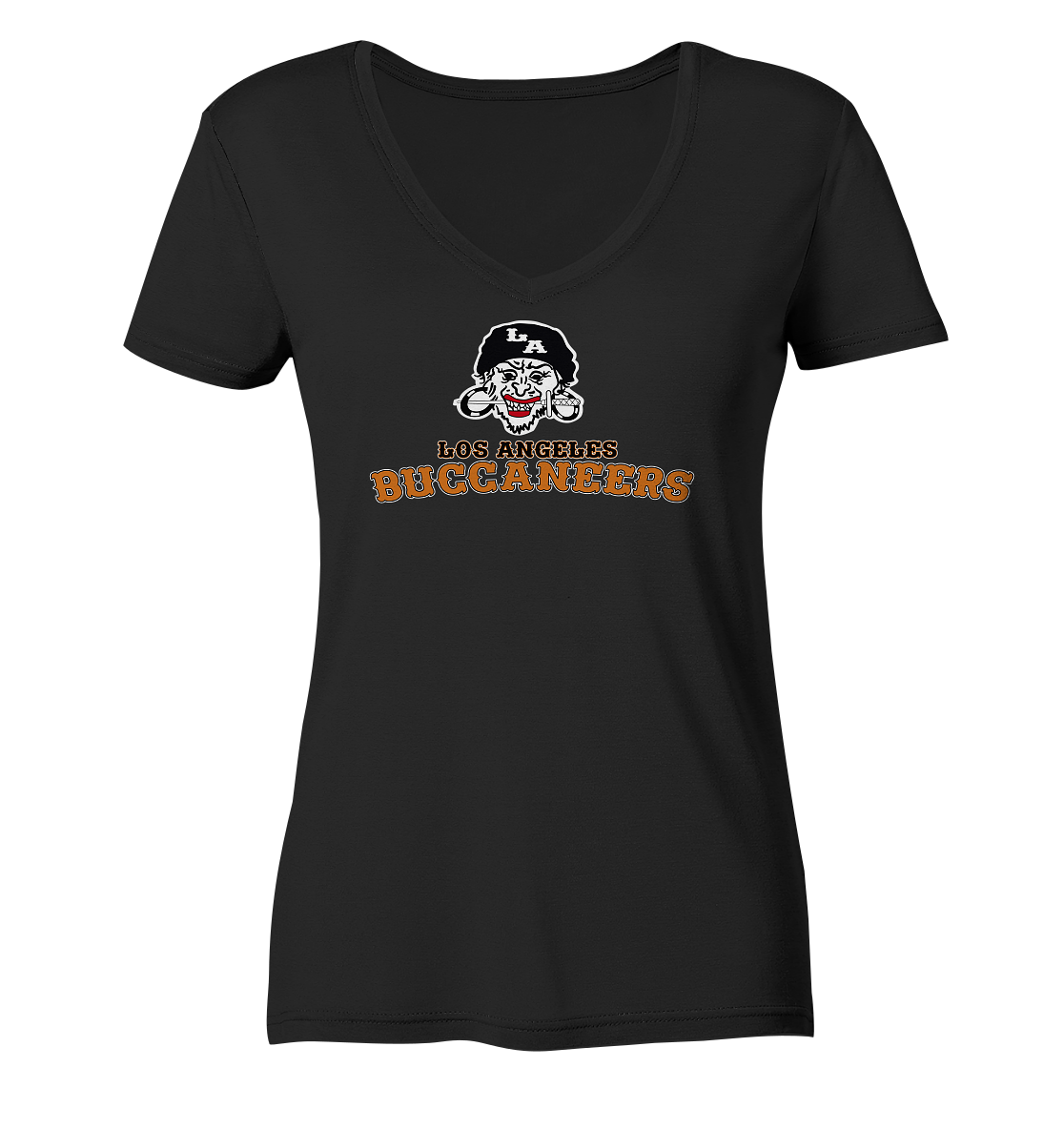 Los Angeles Buccaneers 2 - Ladies V-Neck Shirt