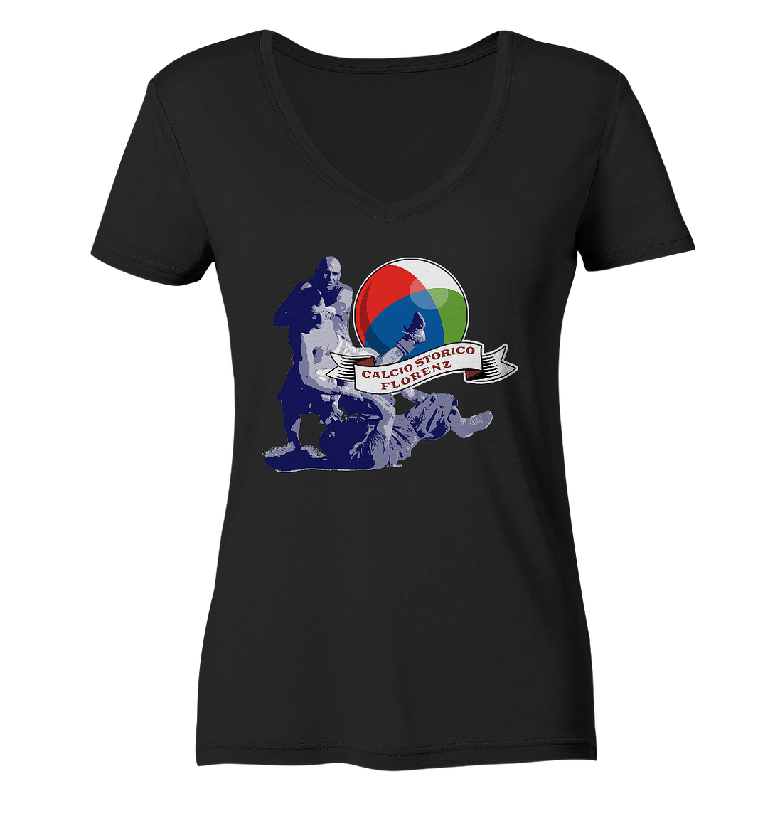 Calcio Storico - Ladies V-Neck Shirt