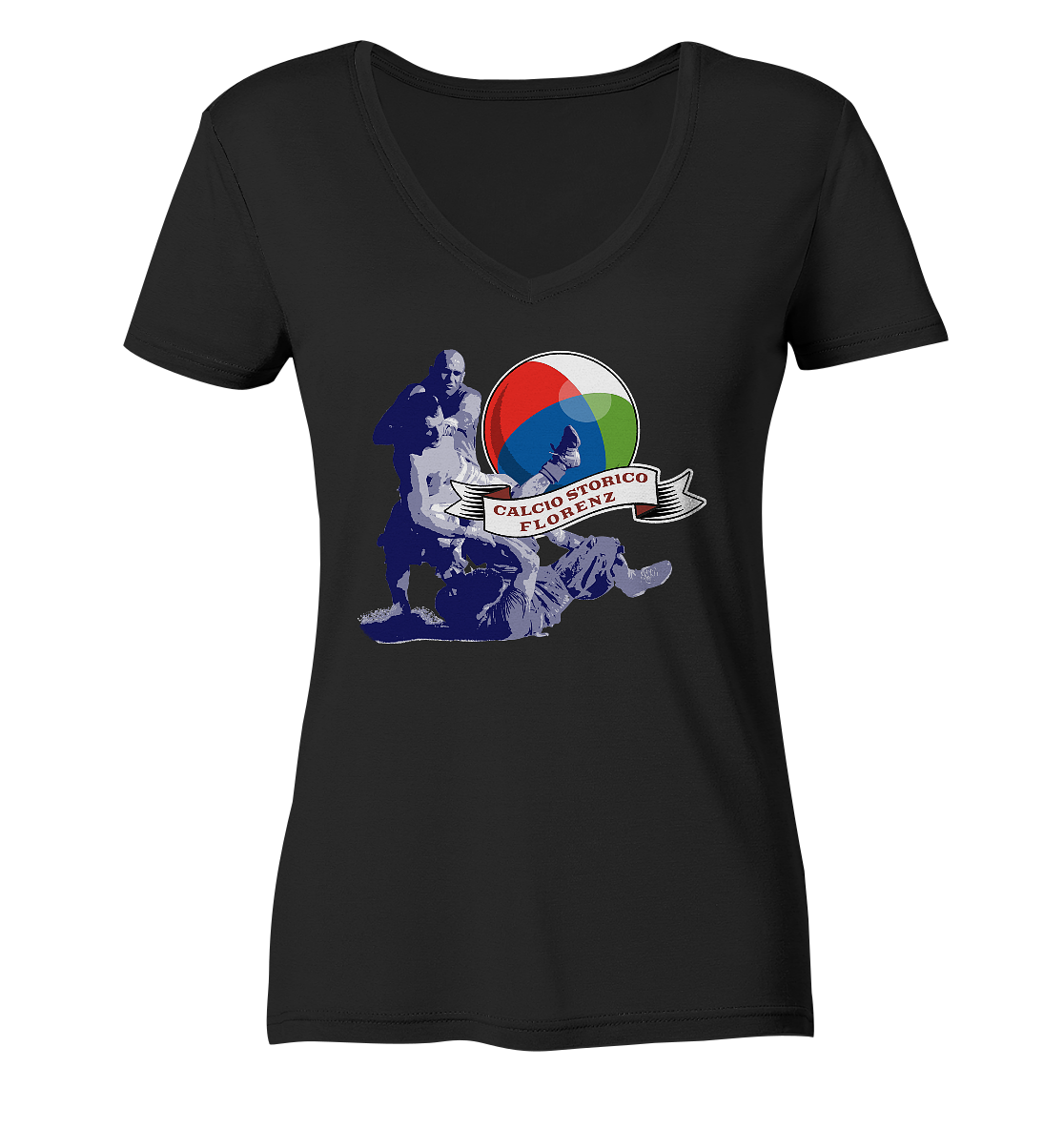Calcio Storico - Ladies V-Neck Shirt