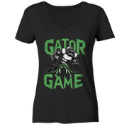 Gator Game - Ladies V-Neck Shirt