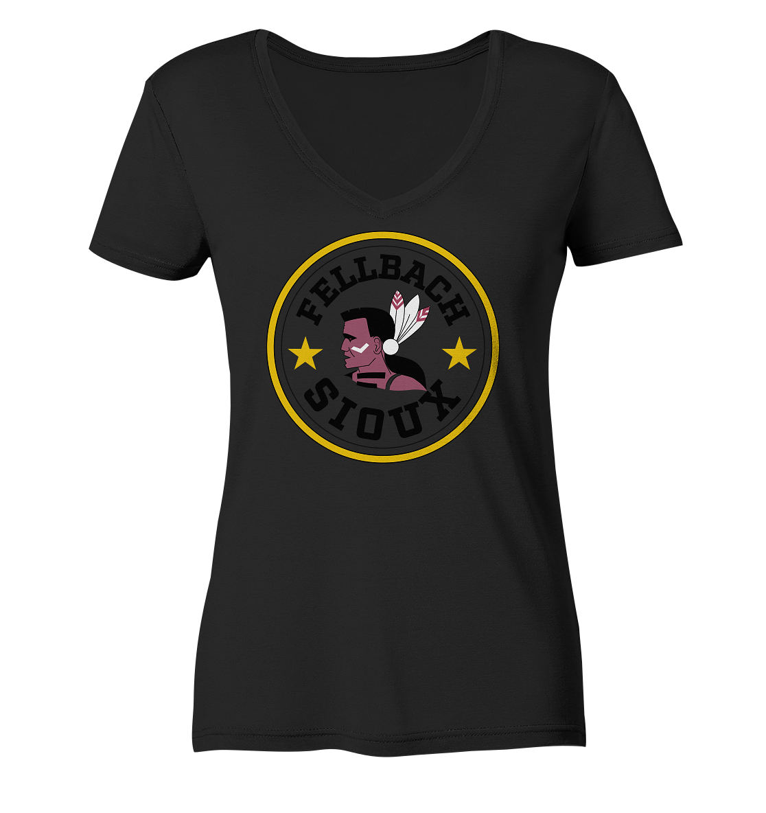 Fellbach Sioux Ladies V-Neck Shirt