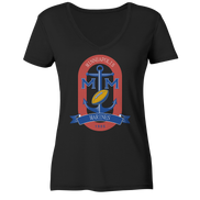Minneapolis Marines 2 - Ladies V-Neck Shirt