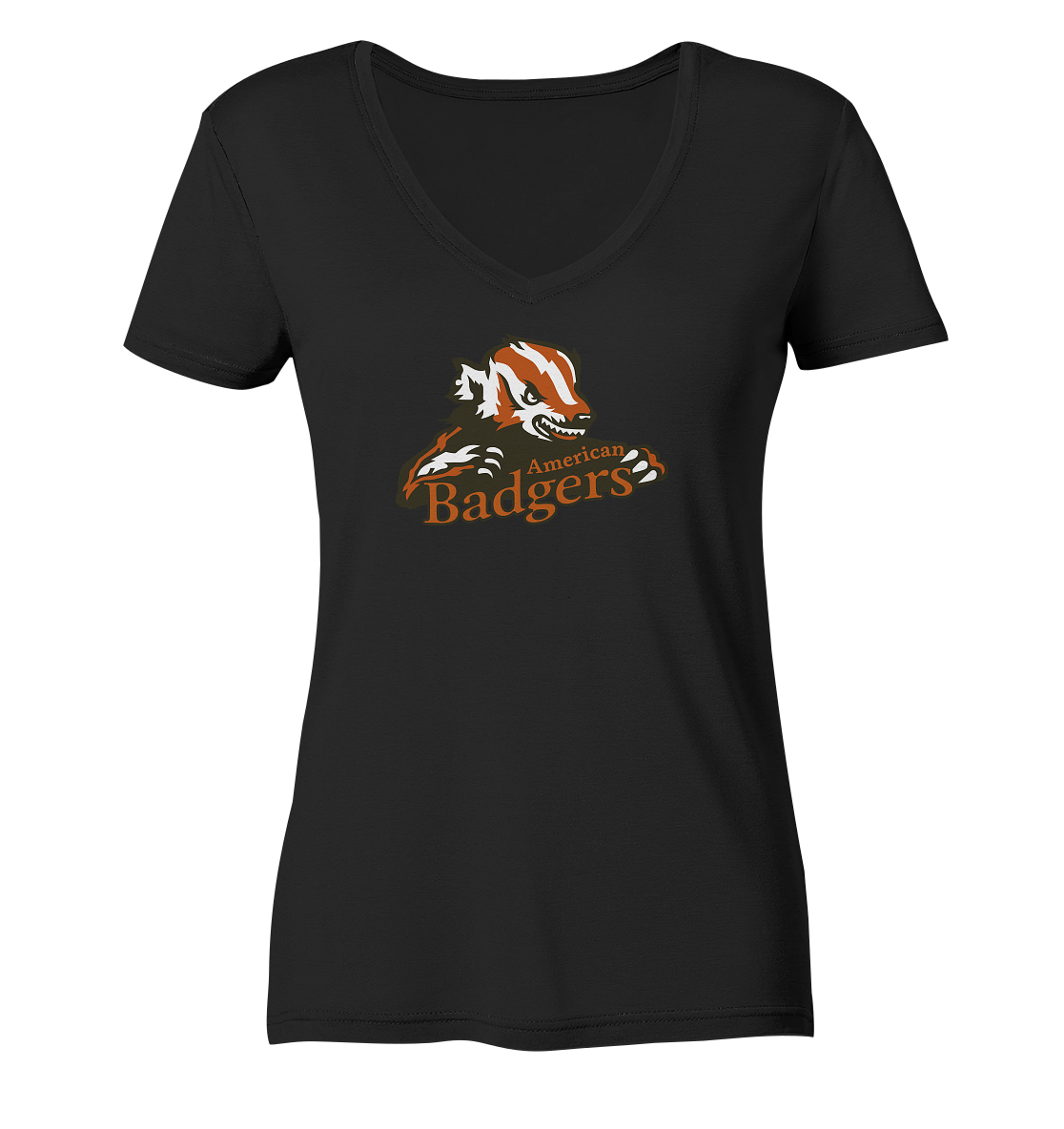 Milwaukee Badgers - Ladies V-Neck Shirt