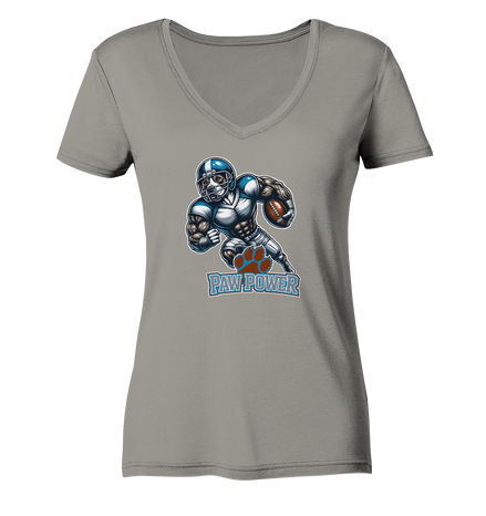 Paw Power - Ladies V-Neck Shirt