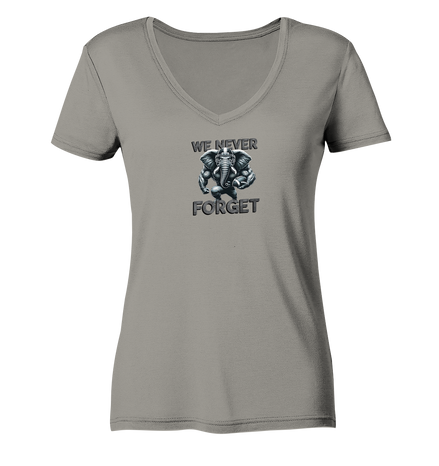 Elephant - Ladies V-Neck Shirt