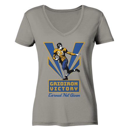 Gridiron Victory - Ladies V-Neck Shirt