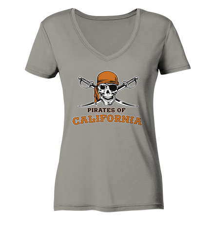 Pirates of California - Ladies V-Neck Shirt