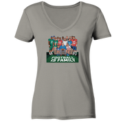 Football is Family - Ladies V-Neck Shirt